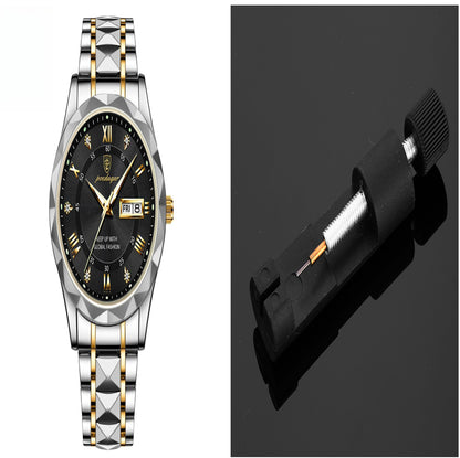 Men's Waterproof Double Calendar Luminous Quartz Watch - ARCHSHOPE