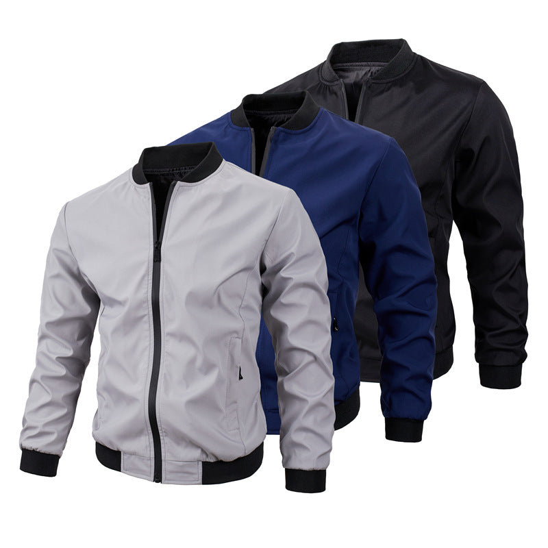 Herren Herbstmantel Jacke Jacke