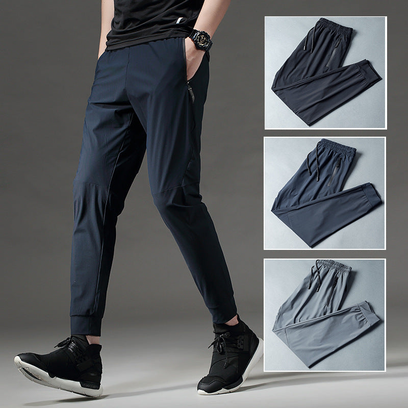 Pantalon de sport imperméable, coupe-vent, respirant, épais, doublé polaire, garde au chaud, élastique, pour le fitness, les loisirs et la course à pied