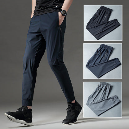 Pantalon de sport imperméable, coupe-vent, respirant, épais, doublé polaire, garde au chaud, élastique, pour le fitness, les loisirs et la course à pied