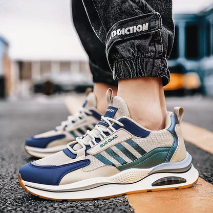 Baskets décontractées pour hommes, chaussures à coussin d'air, chaussures de sport, de basket-ball, de course, d'extérieur