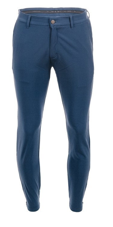 Pantalon de couleur unie, coupe slim décontractée, coupe ajustée, bas de jambe étroit, poches serrées, style européen et américain