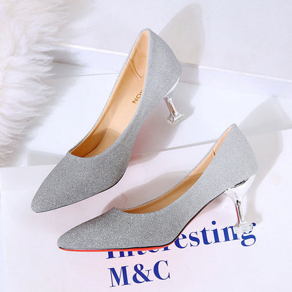 Gradient Sexy Pointed French Stiletto High Heels - ARCHSHOPE