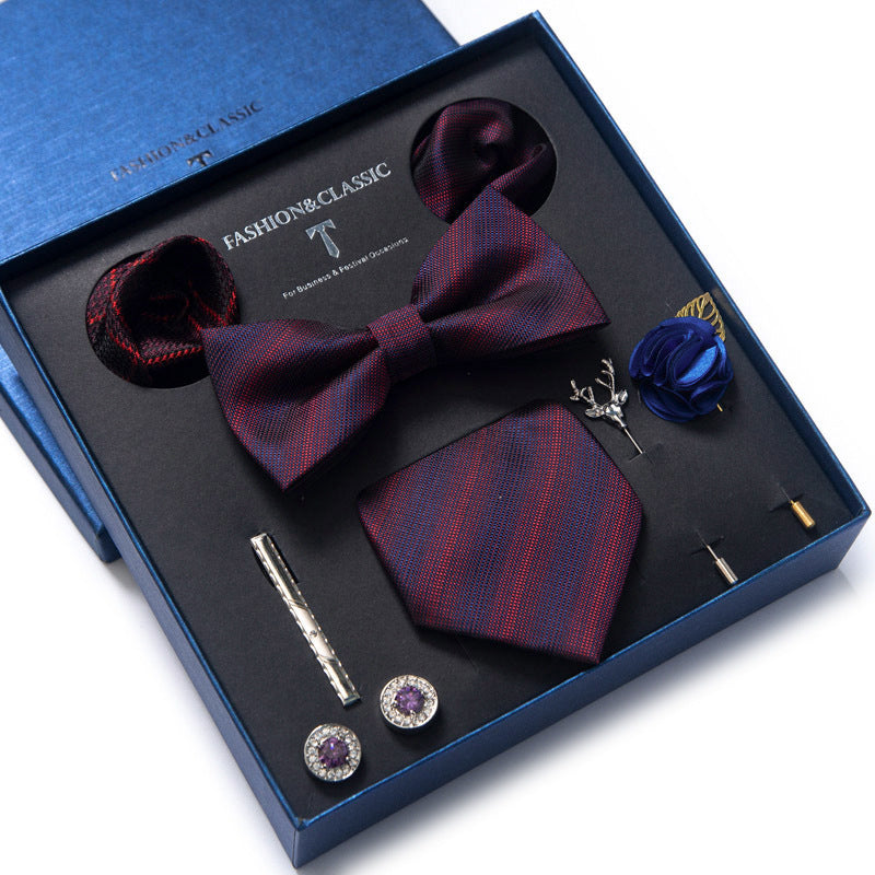 Tie 8-piece Set Formal Suit Men - ARCHSHOPE