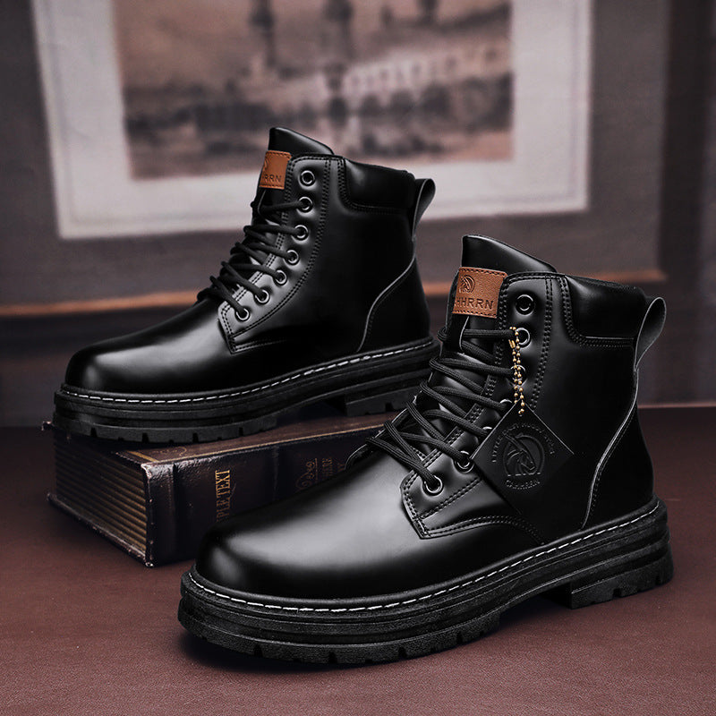 Martin Boots Herren Britischer Stil Retro
