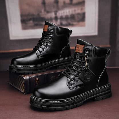 Martin Boots Herren Britischer Stil Retro