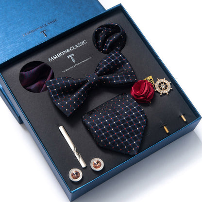 Tie 8-piece Set Formal Suit Men - ARCHSHOPE