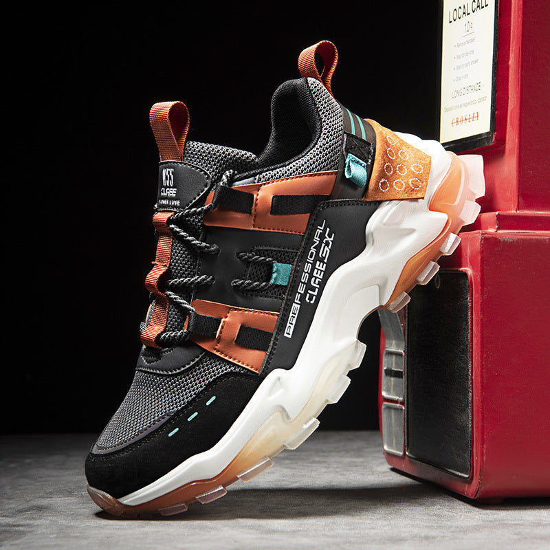 Chaussures de papa confortables, chaussures de sport pour étudiants, chaussures de course, chaussures tendance