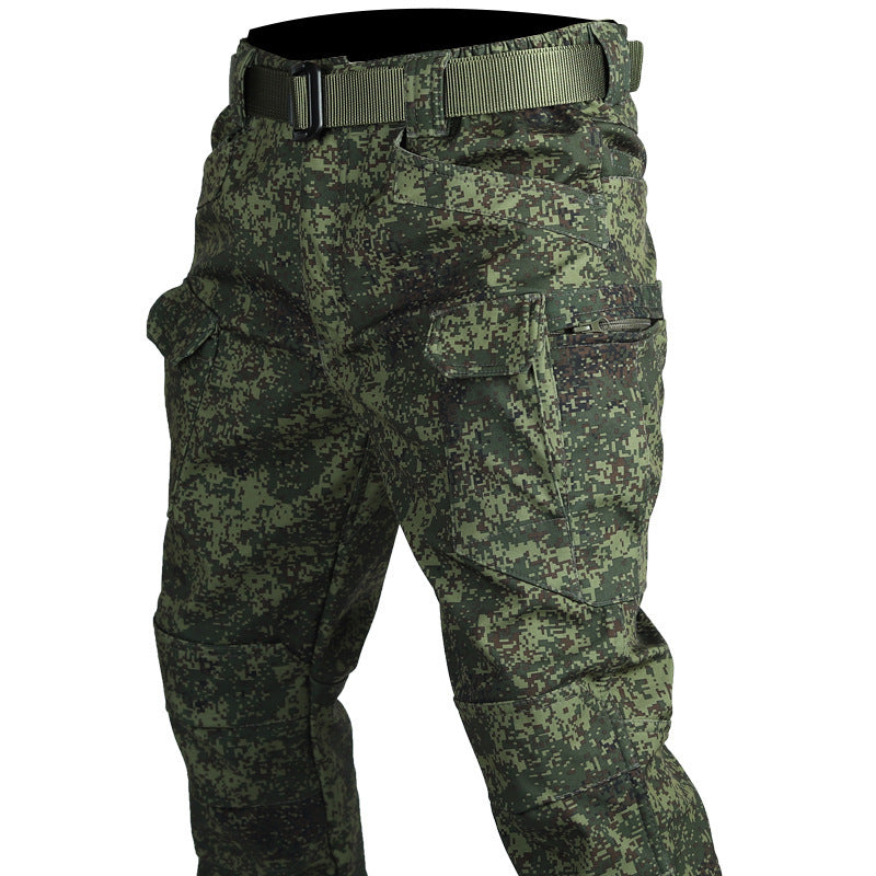 Winter Tactical Pants Men's Fleece-lined Waterproof Shark Skin Soft Shell Tactical Pants - ARCHSHOPE
