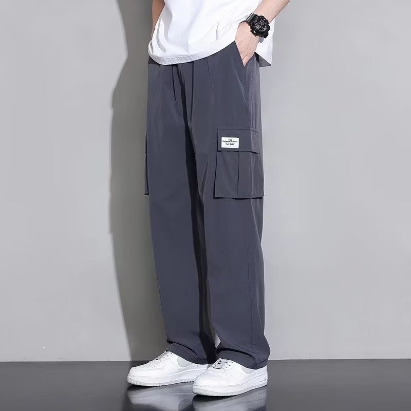 Herren Sommer Neue Ice Silk Overalls