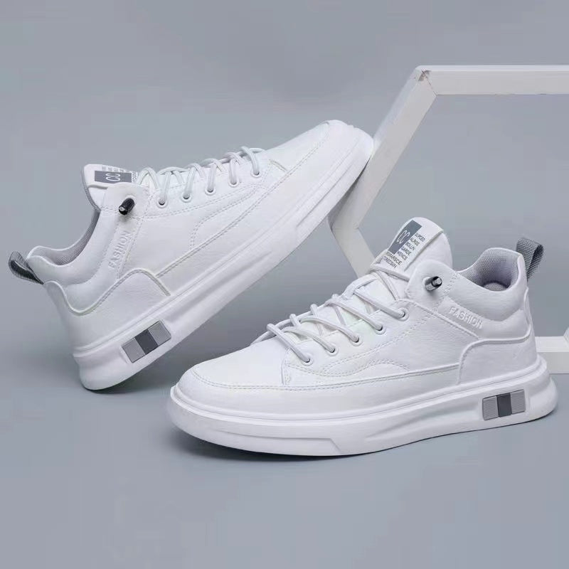 Chaussures de sport polyvalentes pour hommes, doublées de polaire, épaisses, baskets décontractées tout-aller