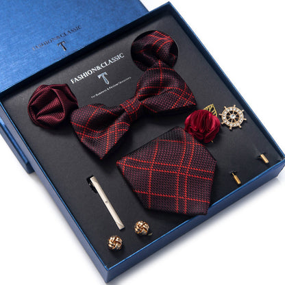 Tie 8-piece Set Formal Suit Men - ARCHSHOPE