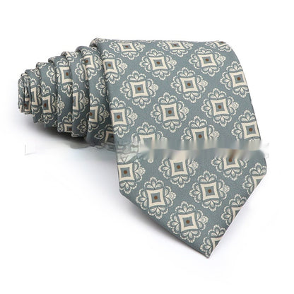 Business Polyester Men's Printed Workplace Tie - ARCHSHOPE
