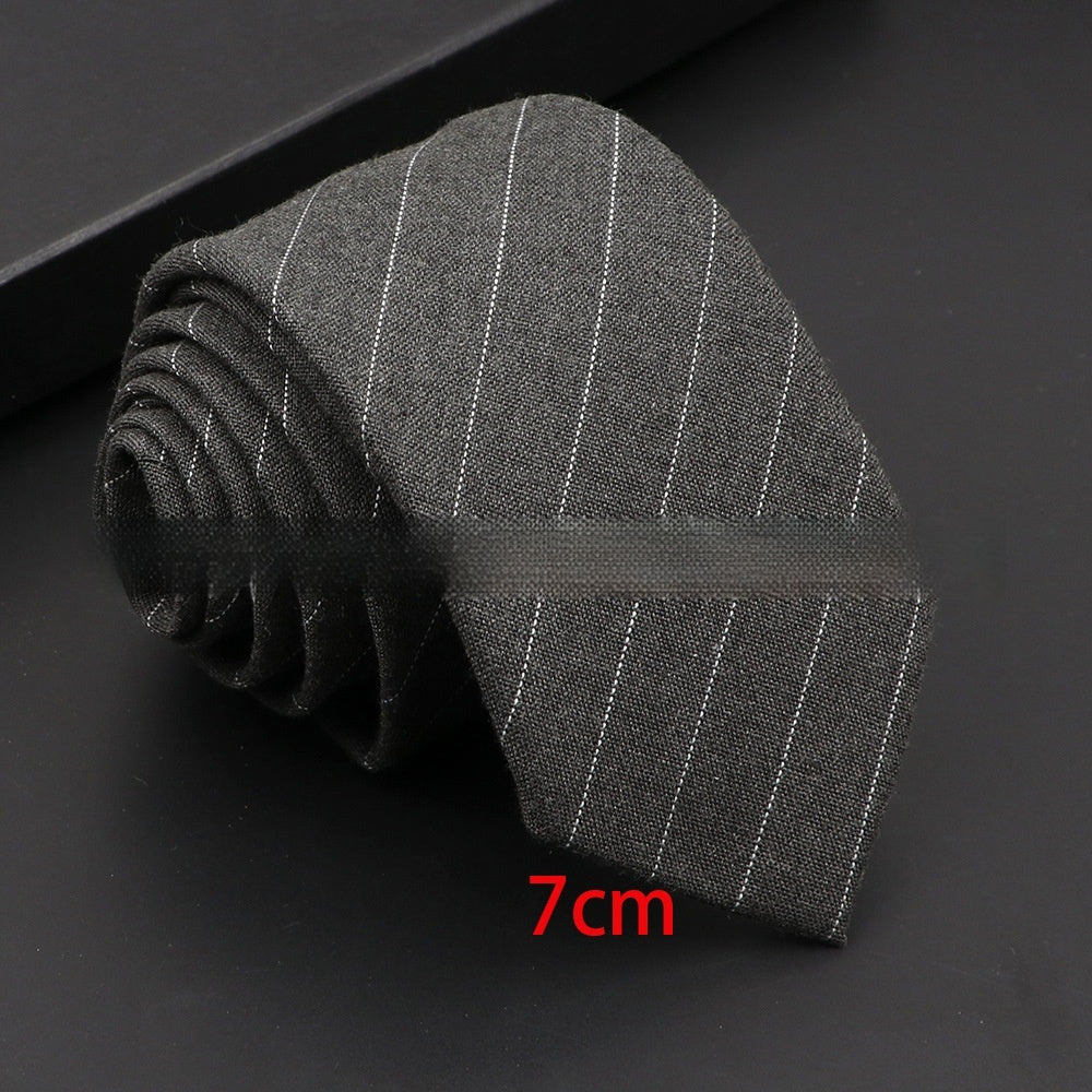 Artificial Woolen Necktie Korean Casual Accessories - ARCHSHOPE