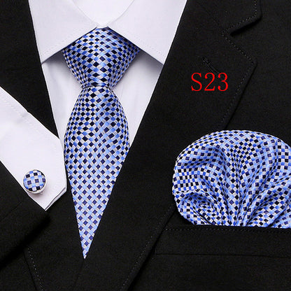 Paisley Series European And American Fashion Tie Three-piece Suit - ARCHSHOPE