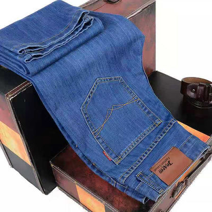 Sommerjeans Herren Stretch Loose Ice Silk
