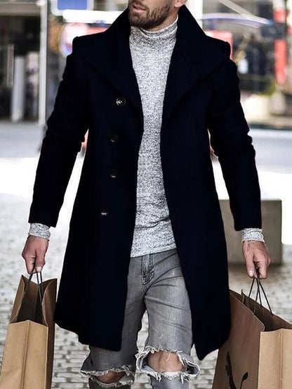Manteau en laine pour l'automne et l'hiver