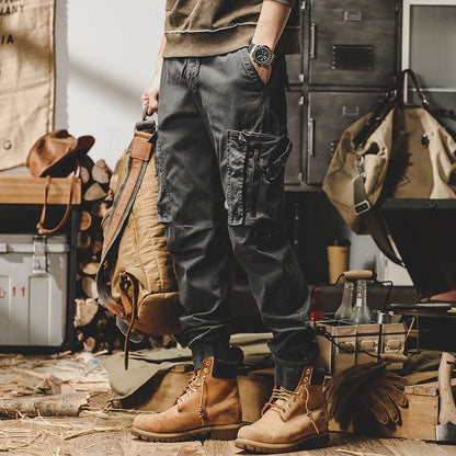 American Workwear Pants Herren Gerade Funktionshose Outdoor Taktik Freizeithose