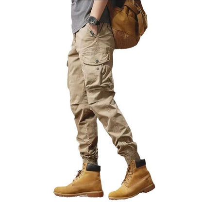 Pantalon sarouel japonais tendance et polyvalent pour homme