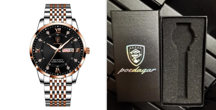 New Men's Watch Waterproof Luminous Calendar - ARCHSHOPE