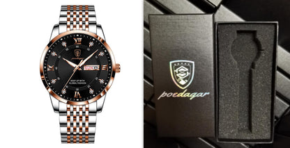 New Men's Watch Waterproof Luminous Calendar - ARCHSHOPE