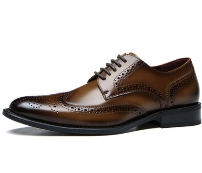 Echtes Leder Business Casual Dress Lederschuhe im britischen Stil