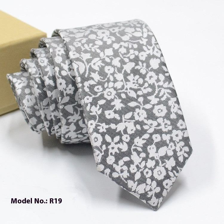 Fashion Exquisite Jacquard Tie Wedding Groom - ARCHSHOPE