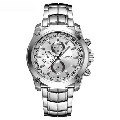 Men's Business-Casual Alloy Waterproof Quartz Watch - ARCHSHOPE