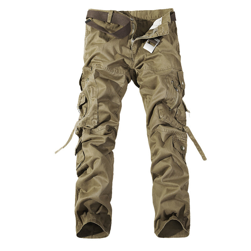 Men's Multi-pocket Cargo Pants Washed Hot Sale Cargo Pants - ARCHSHOPE