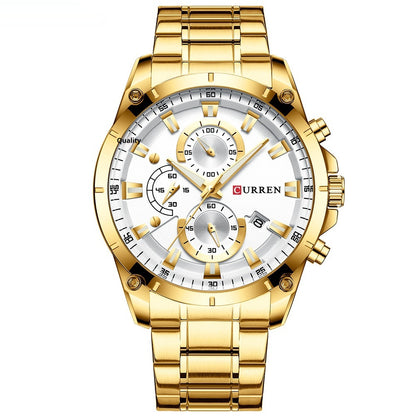 Fashionable Mens Waterproof Business Watch - ARCHSHOPE