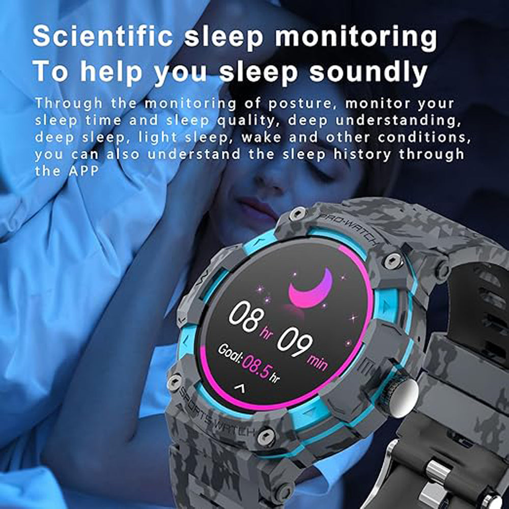 Smartwatch With GPS 1.39 Inch TFT Screen IOS Android Bluetooth 5.3,Sports Smartwatch With LED - ARCHSHOPE