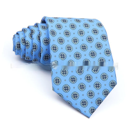 Business Polyester Men's Printed Workplace Tie - ARCHSHOPE