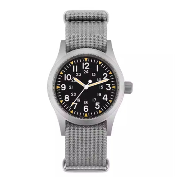 Retro Military Watch With A Quartz Second Hand - ARCHSHOPE
