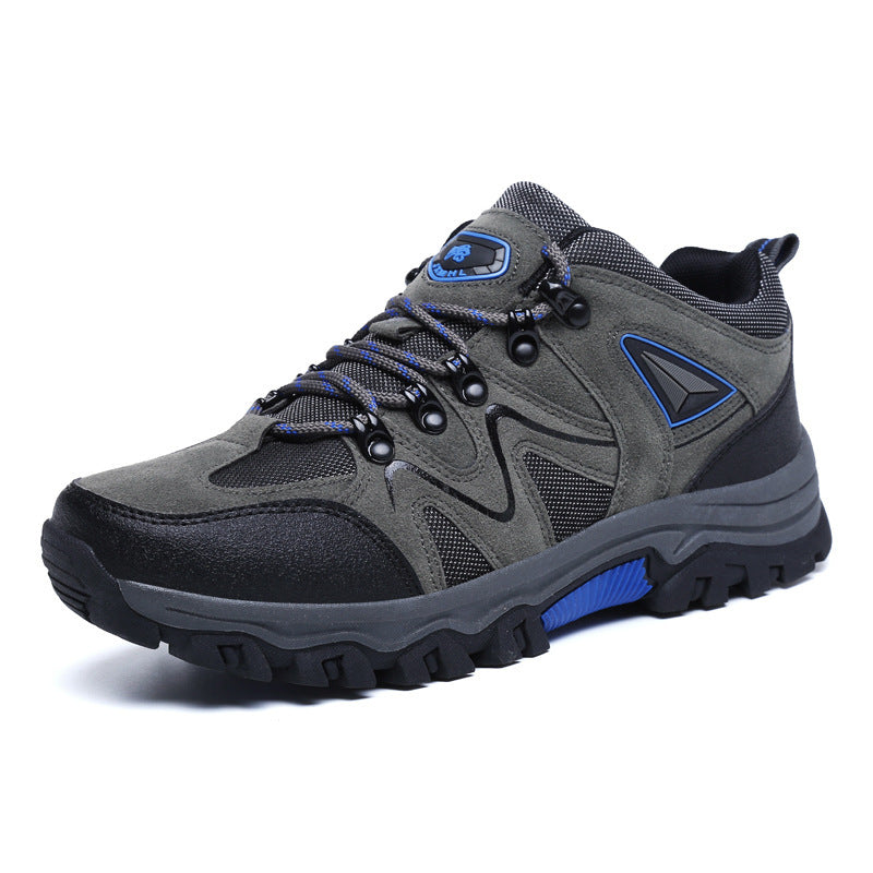 Outdoor Sports Men's Suede Low Top Hiking Shoes - ARCHSHOPE