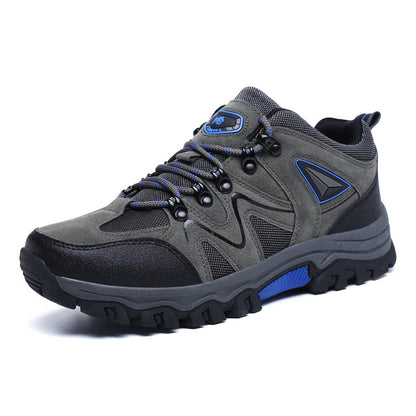 Outdoor Sports Men's Suede Low Top Hiking Shoes - ARCHSHOPE