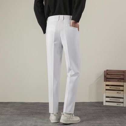Herren Casual Anzughose Herren Straight