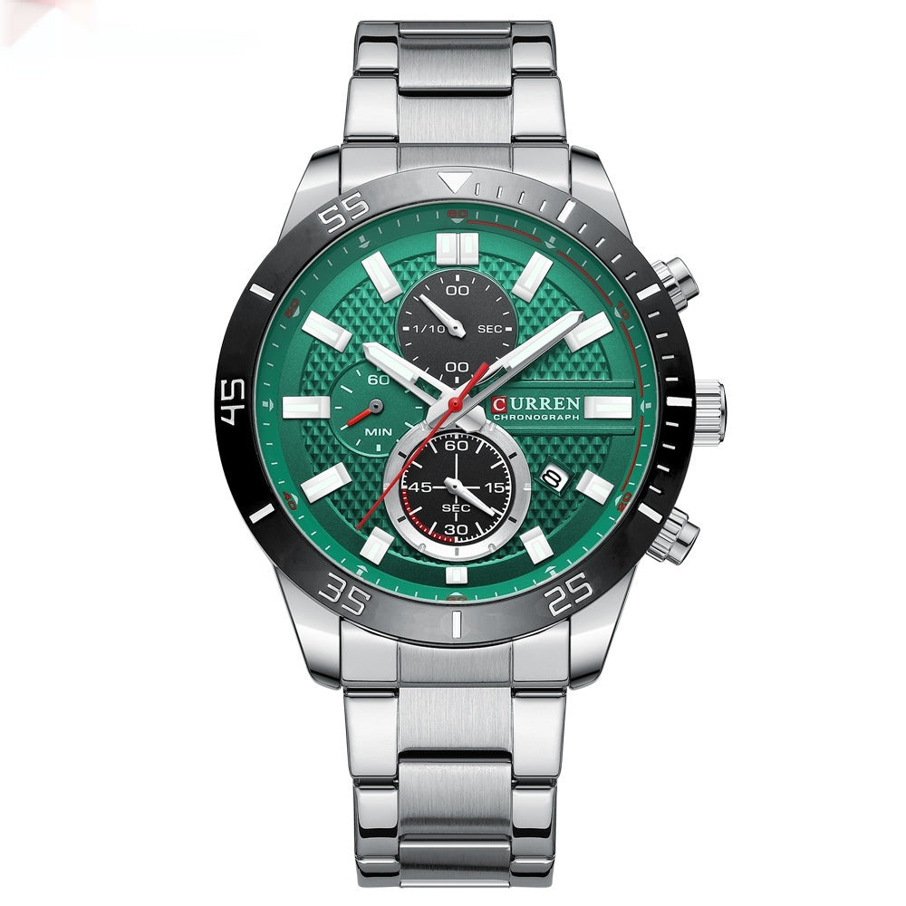 Men's Multifunctional Quartz Waterproof Watch - ARCHSHOPE