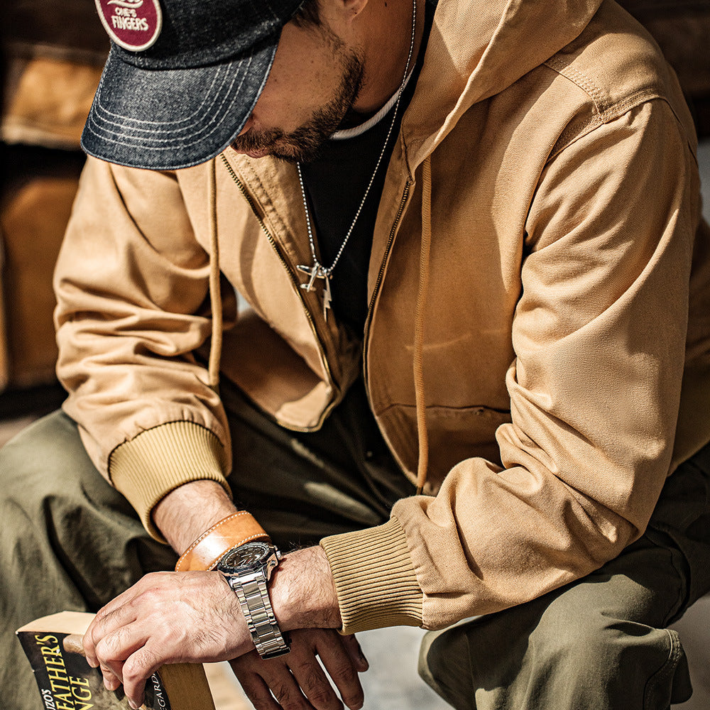 Madden Workwear – Amerikanische Retro-Kapuzenjacke