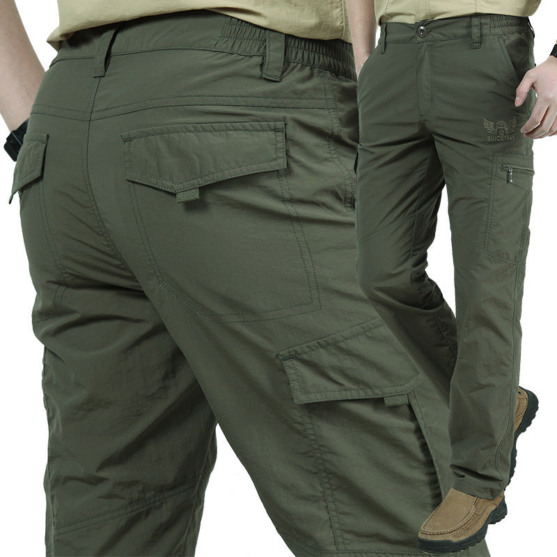 Plus Size Loose Cargo Pants - ARCHSHOPE