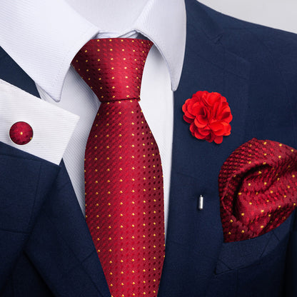 Men's Tie Suit Pocket Square Combo 8 - ARCHSHOPE