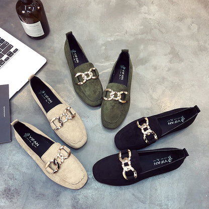 Women's Soft-soled Low-cut Versatile Flat Shoes