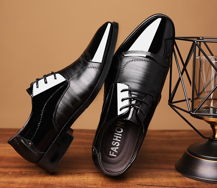 Sommer neue schuhe herren business kleid große größe schuhe mode hundert turm hochzeit schuhe