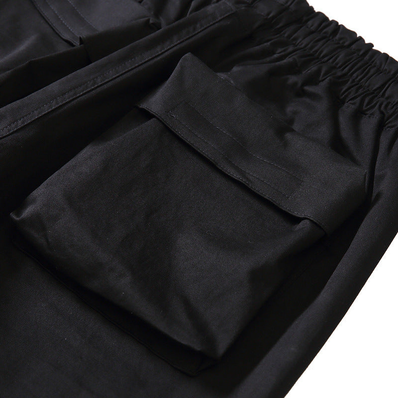 Herren Cargohose mit Kordelzug und Knöcheltaschen