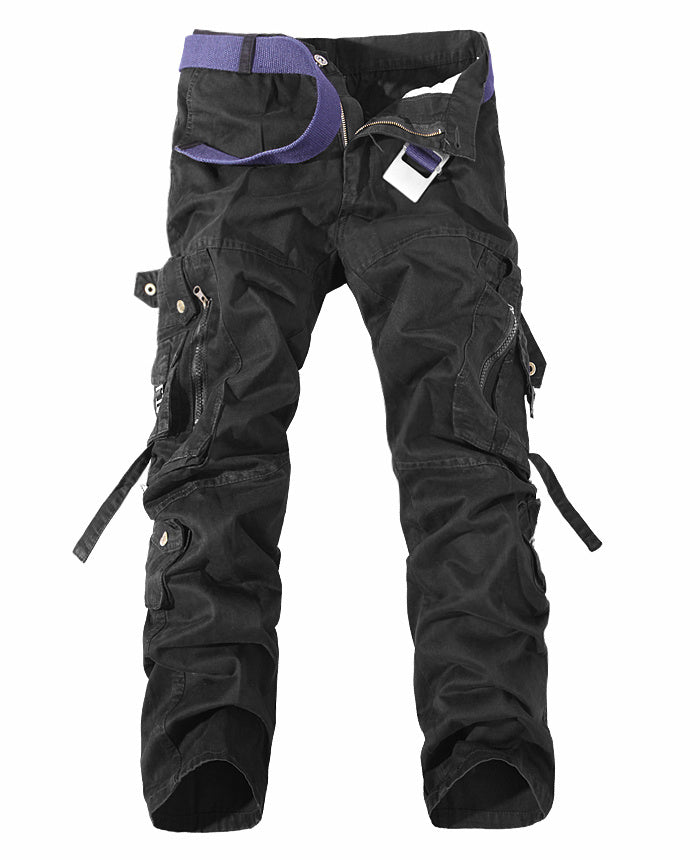 Men's Multi-pocket Cargo Pants Washed Hot Sale Cargo Pants - ARCHSHOPE