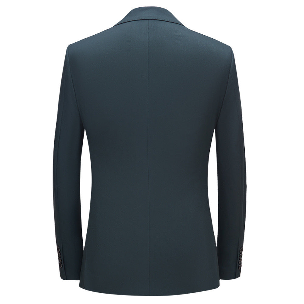 Herrenanzug im koreanischen Stil Slim Fit Hochzeitskleidung Business Casual