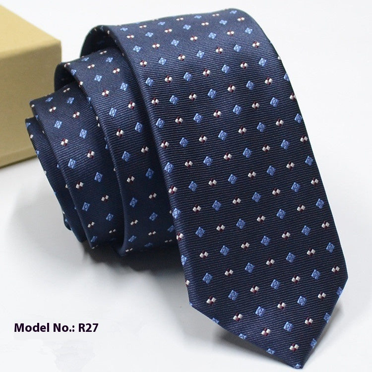 Fashion Exquisite Jacquard Tie Wedding Groom - ARCHSHOPE