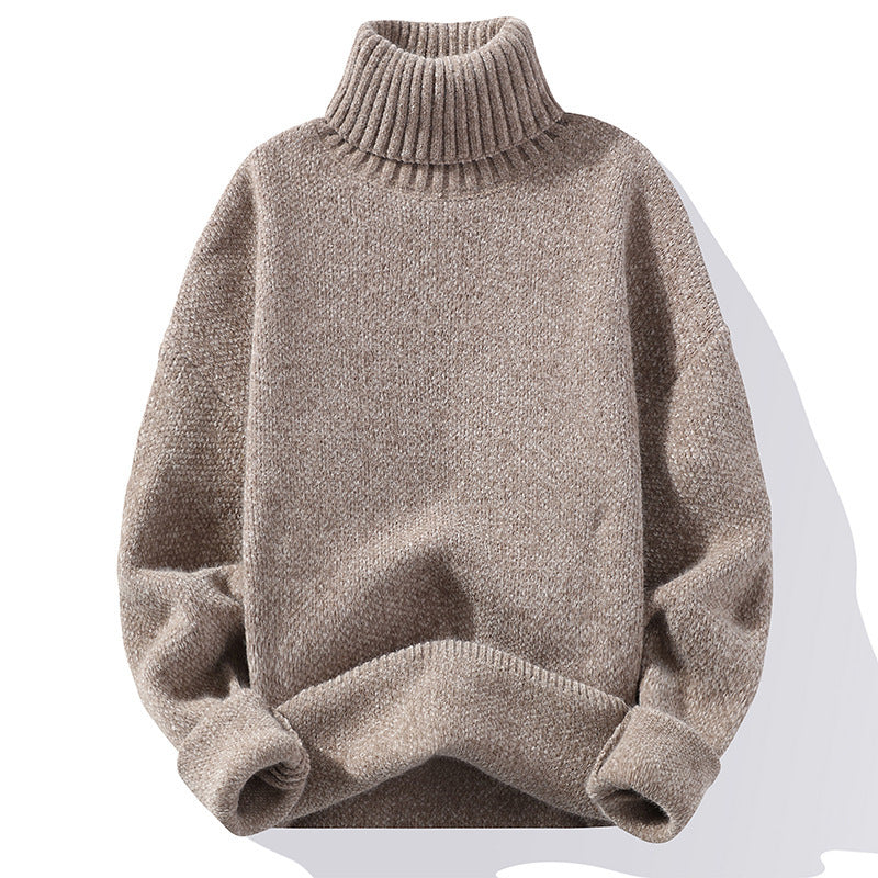 Pullover Weicher Pullover Herren Slim-Fit Verdicktes Pullover-Unterhemd