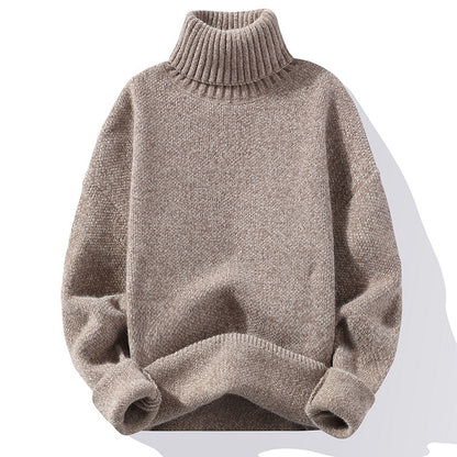 Pullover Weicher Pullover Herren Slim-Fit Verdicktes Pullover-Unterhemd