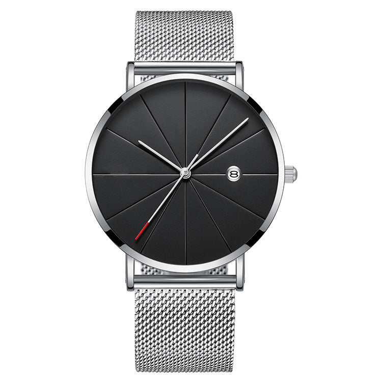Simple calendar watch male creative waterproof quartz watch - ARCHSHOPE