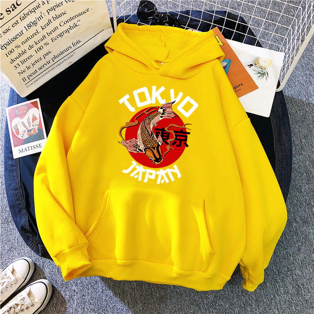 Men's Hooded Sweater Solid Color Long Sleeve - ARCHSHOPE